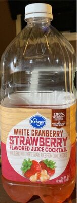 white cranberry strawberry juice cocktail