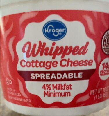 Whipped cottage cheese 4%