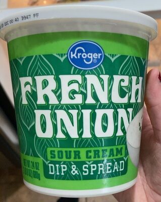French Onion sour cream dip and spread front packaging