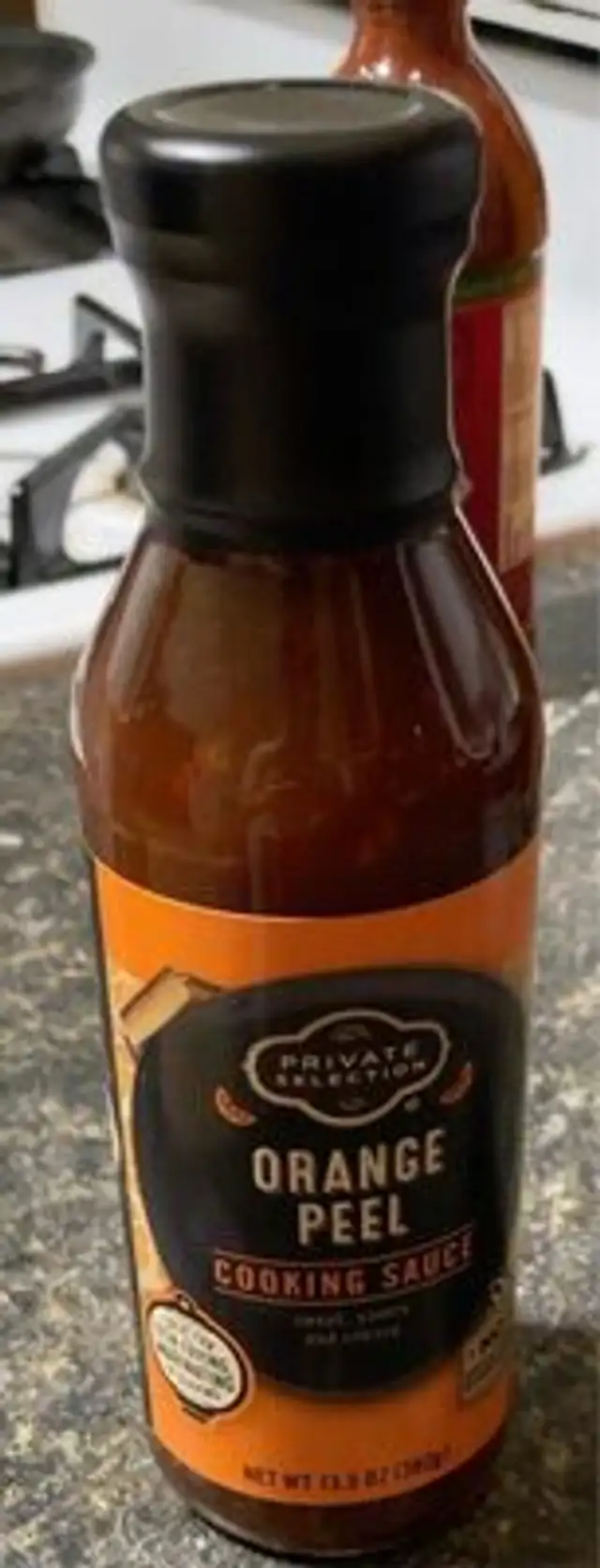 Orange Peel Cooking Sauce front packaging