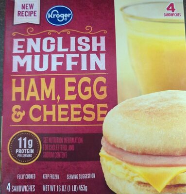 Ham, Egg, Cheese, English Muffin