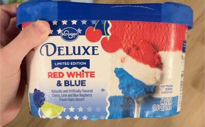 Red, White, & Blue front packaging