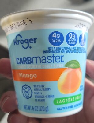 Carbmaster Mango Yogurt front packaging