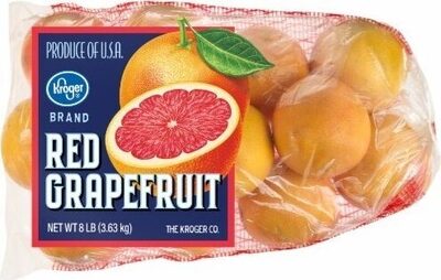 Red grapefruit bag