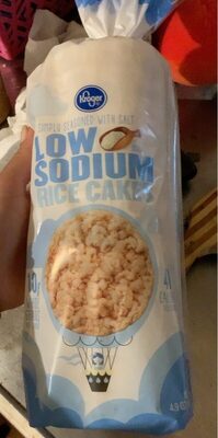 Low sodium rice cakes