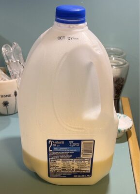 2% Reduced Fat Milk