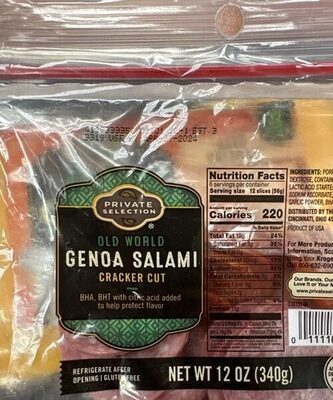 Genoa salami