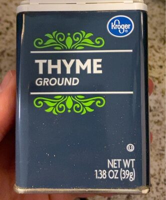 Ground Thyme front packaging