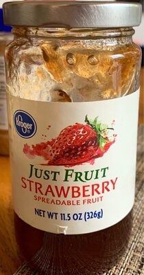 Strawberry Spreadable Fruit front packaging