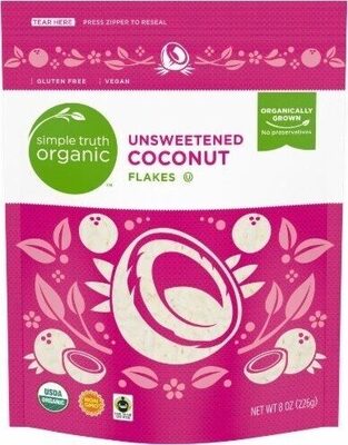 Unsweetened coconut flakes