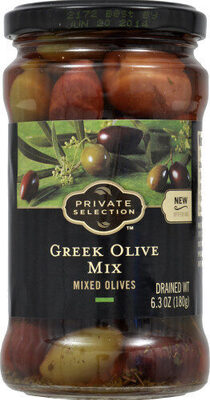 Greek Olive Mix front packaging