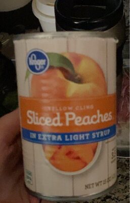 Sliced peaches