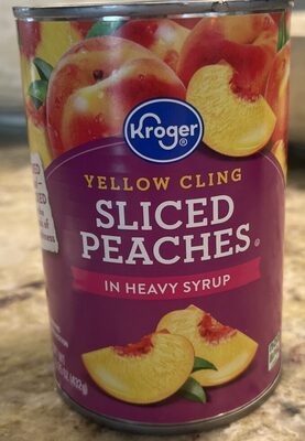 Sliced peaches