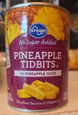 Pineapple Tidbits, In Pineapple Juice