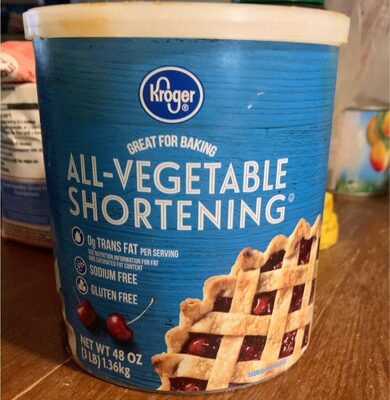 All-Vegetables Shortening front packaging