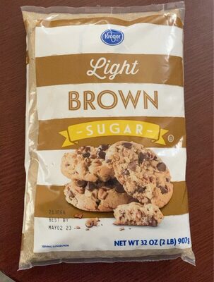 Kroger Light Brown Sugar front packaging
