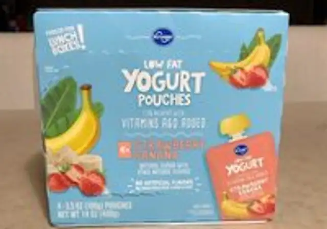 Low Fat Yogurt Pouches