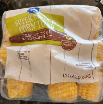 Mais Kolben gedrittel