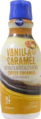 Vanilla caramel coffee creamer