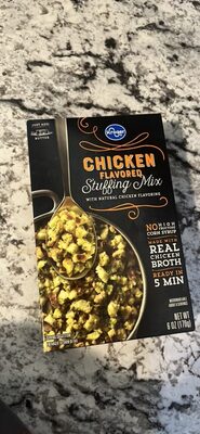 Chicken Flavored Stuffing Mix front packaging