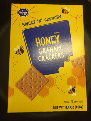 Honey Graham Crackers front packaging