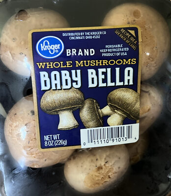 Mushrooms whole baby bella