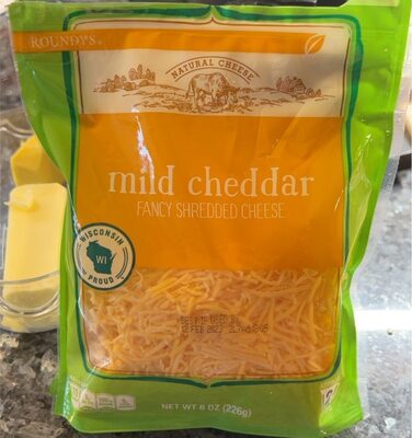 Mild Cheddar fancy shredded cheese
