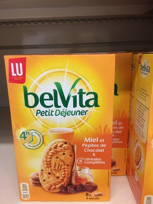 Belvita petit déjeuner  front packaging