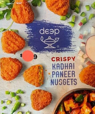 Crispy Kadhai Paneer Nuggets