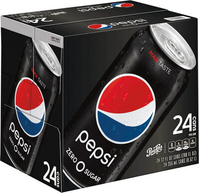 Zero sugar cola soda