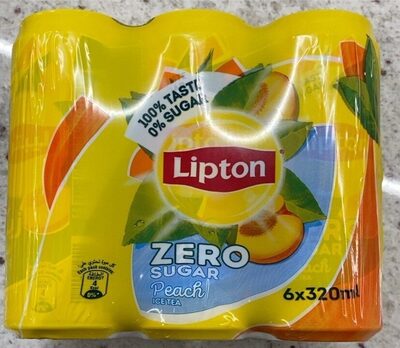 Zero Sugar Peach Ice Tea