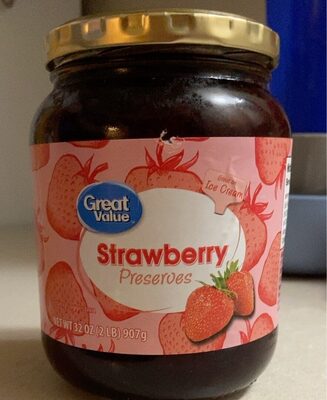 Strawberry Preserves front packaging