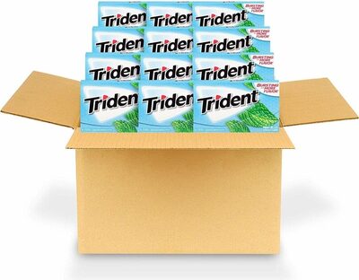 Minty sweet twist flavor sugar free gum