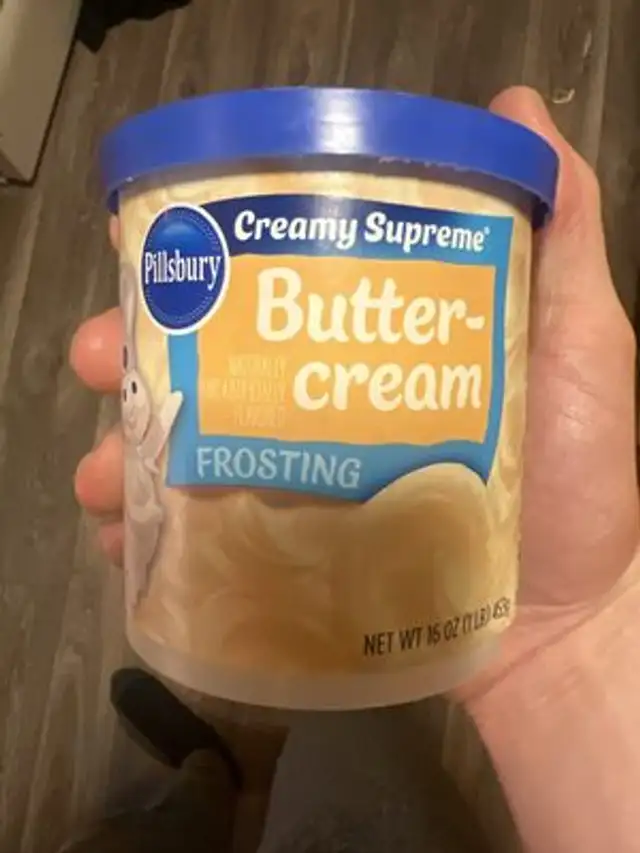 Frosting butter cream imp front packaging