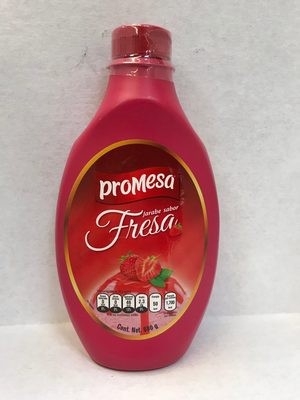 Jarabe sabor fresa