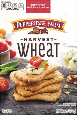 Harvest wheat crackers