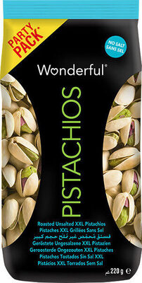 Pistachos tostados sin sal xxl