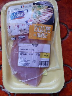 Escalope de dinde