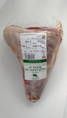 Half Lamb Leg Bone In