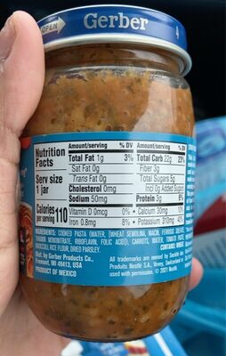 Mealtime For Baby Veggie Power Pasta Primavera