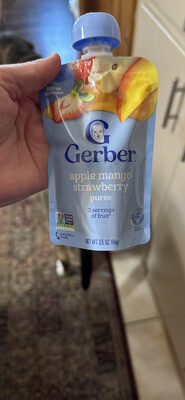 Apple Mango Strawberry Puree