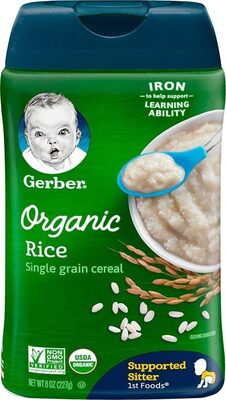 Organic Rice Cereal (Supported Sitter)