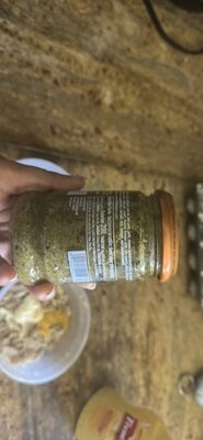 Pesto Wild Garlic nutrition facts table