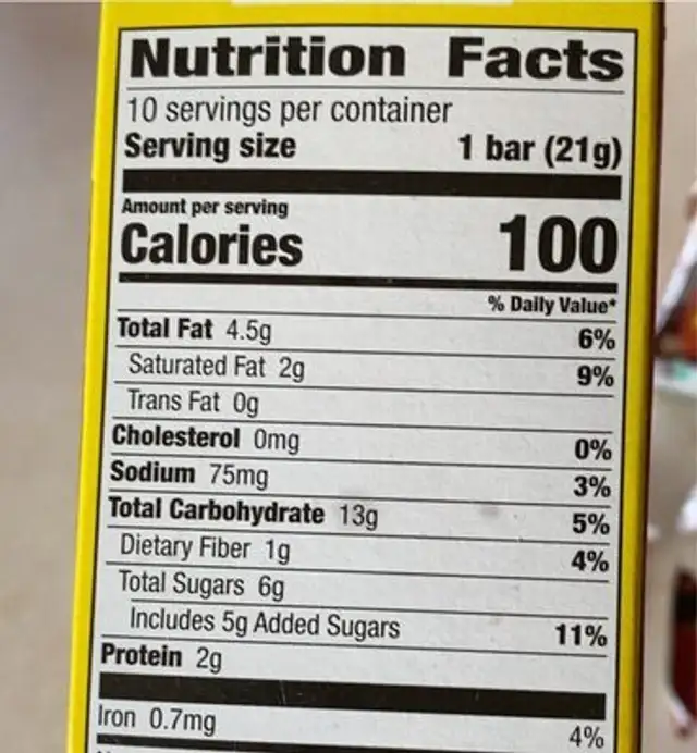 Sweet & salty minis dark chocolate peanut & almond nutrition facts table