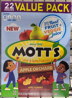 Mott's Fruit Flavored Snacks Apple Orchard