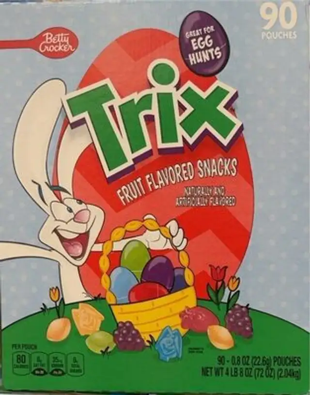 Trix Fruit Snacks front packaging