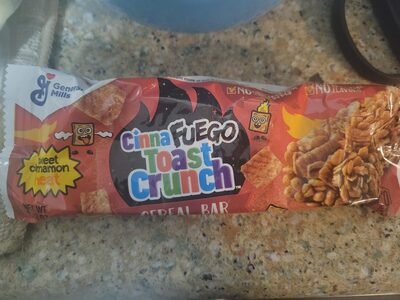 Cinnafuego Toast Crunch Cereal Bar