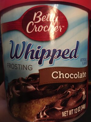 Betty Crocker Whipped Chocolate Frosting imp