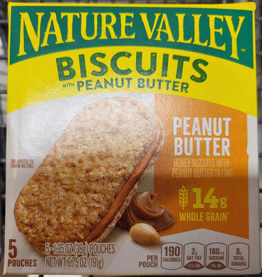 Nature Valley Biscuits Peanut Butter