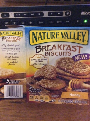 Breakfast Biscuits front packaging